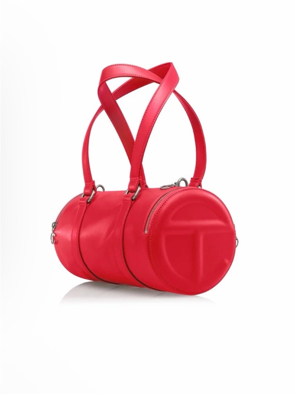 Telfar Red Medium Duffel Bag ON SALE